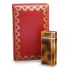 Vintage \"Cartier\" lighter in gold metal, \"tortoiseshell\" pattern in Chinese lacquer - Moinat - Decorating accessories